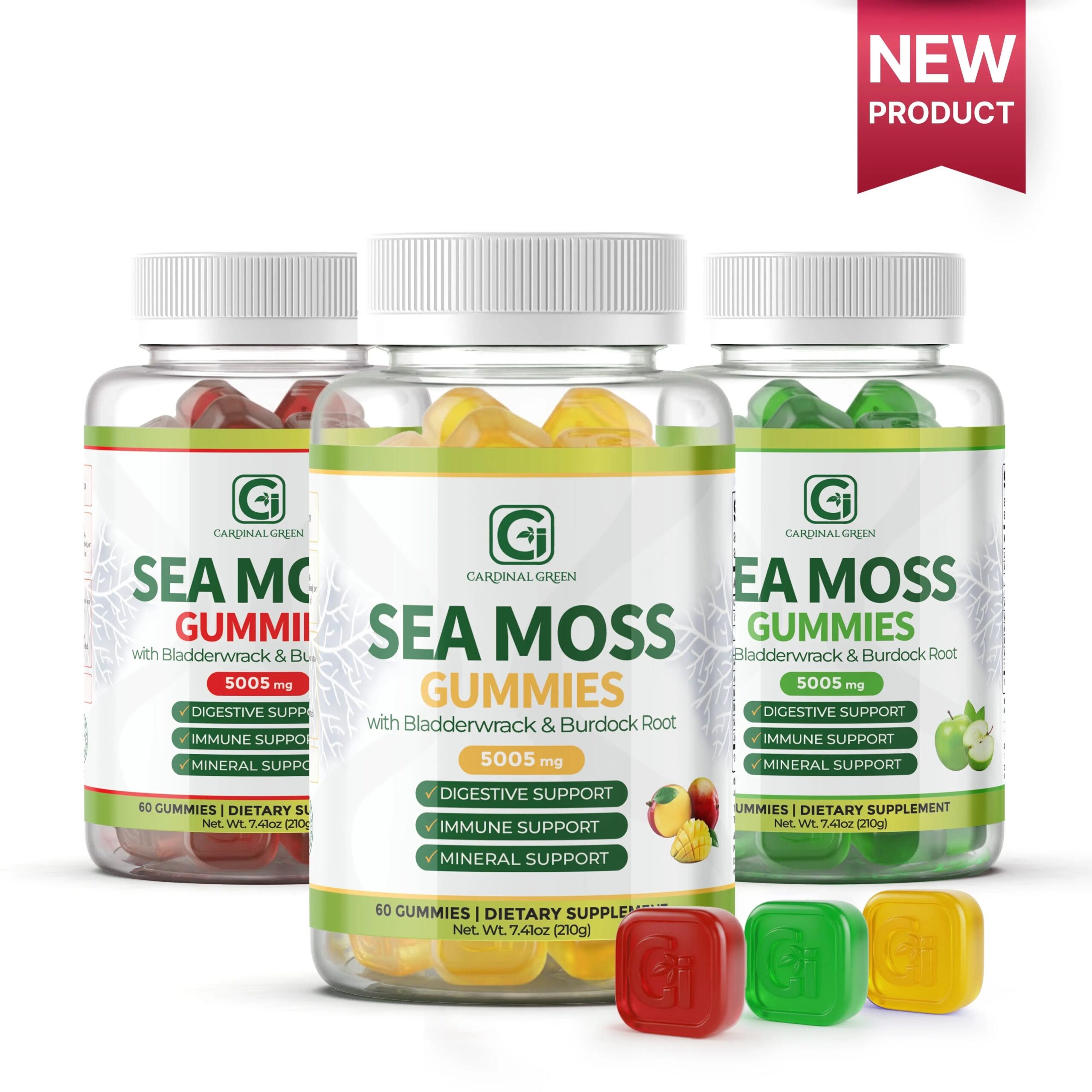 CGI Green sea moss gummies