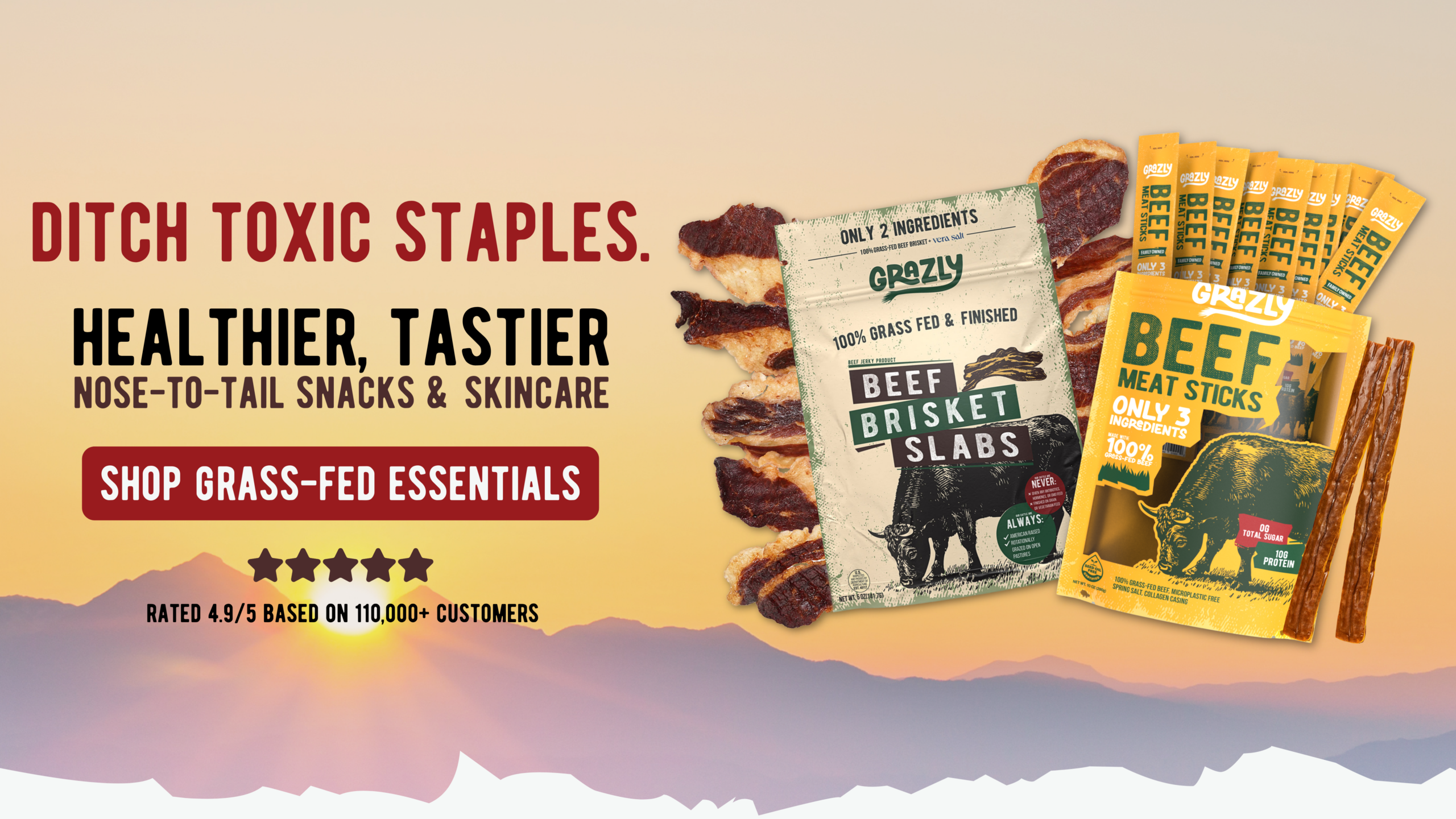 Grazly Beef Brisket Slabs Review 2026 — Best Grass-Fed Carnivore Snack?
