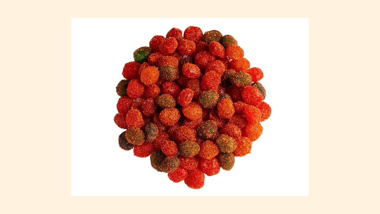 Extreme sour chili chamoy Blasts from Mama V's Candy