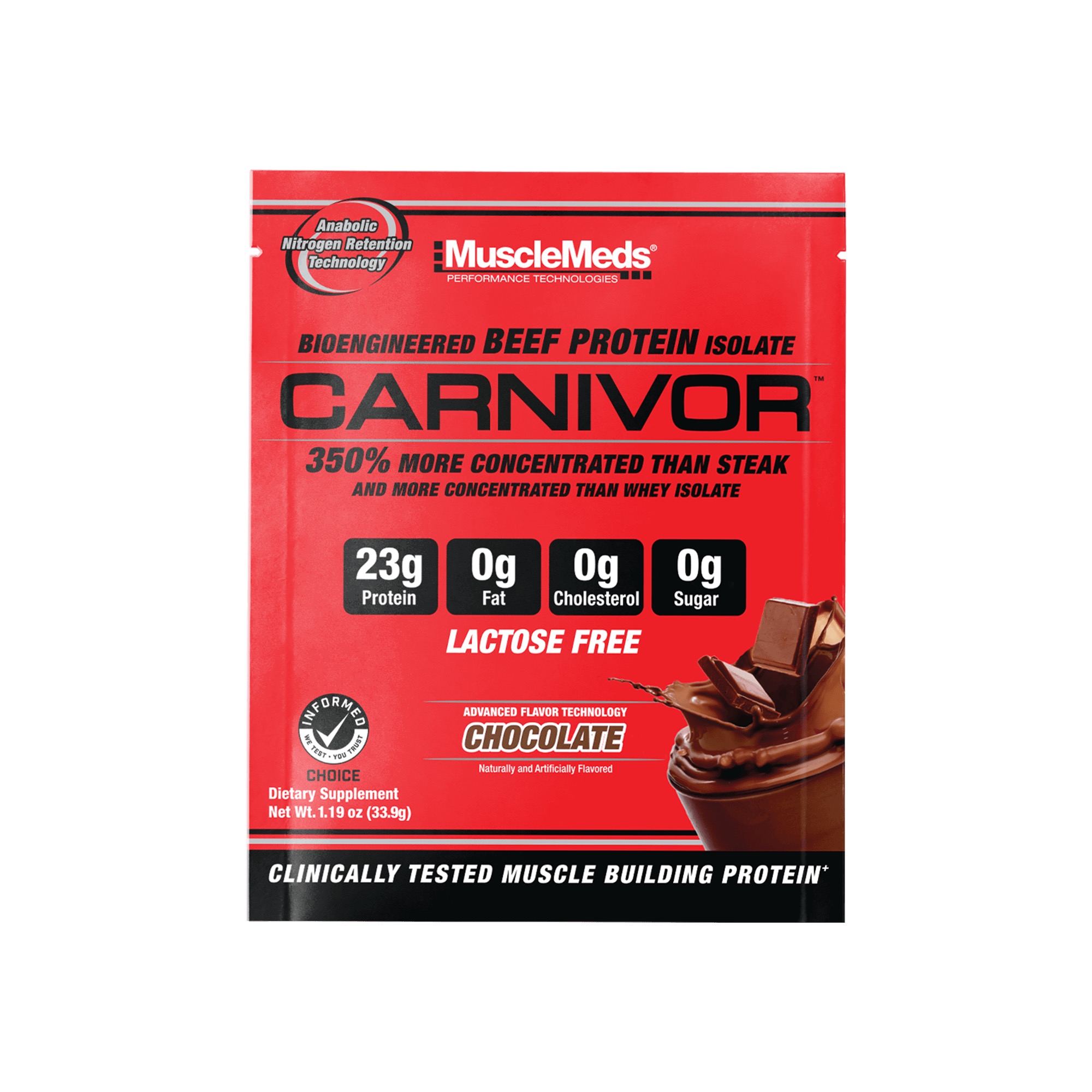 MuscleMeds Carnivor sample packs