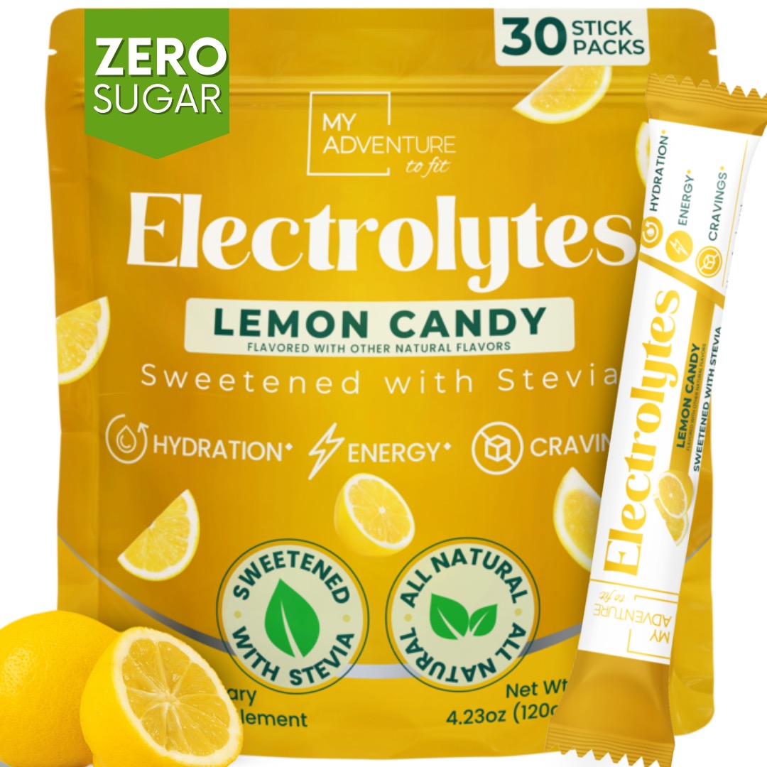 My Adventure to Fit Lemon Candy electrolytes