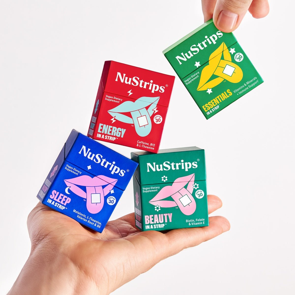 NuStrips Sleep, Beauty, and Energy dissolving strips