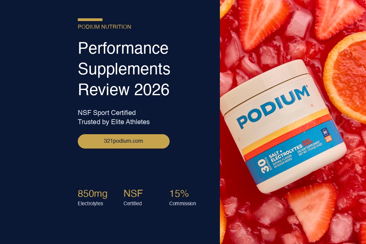 PODIUM Nutrition Review 2026 - NSF-Certified Sports Supplements