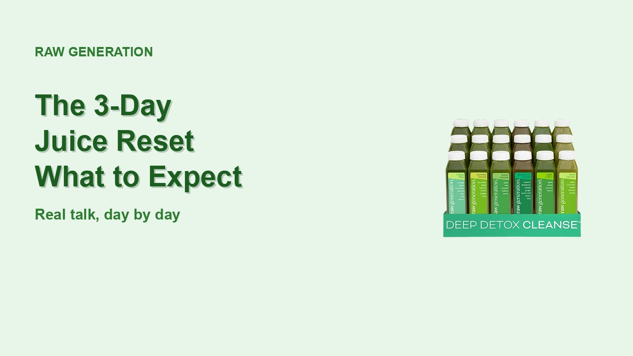 3 Day Juice Cleanse โ What to Really Expect, Day by Day