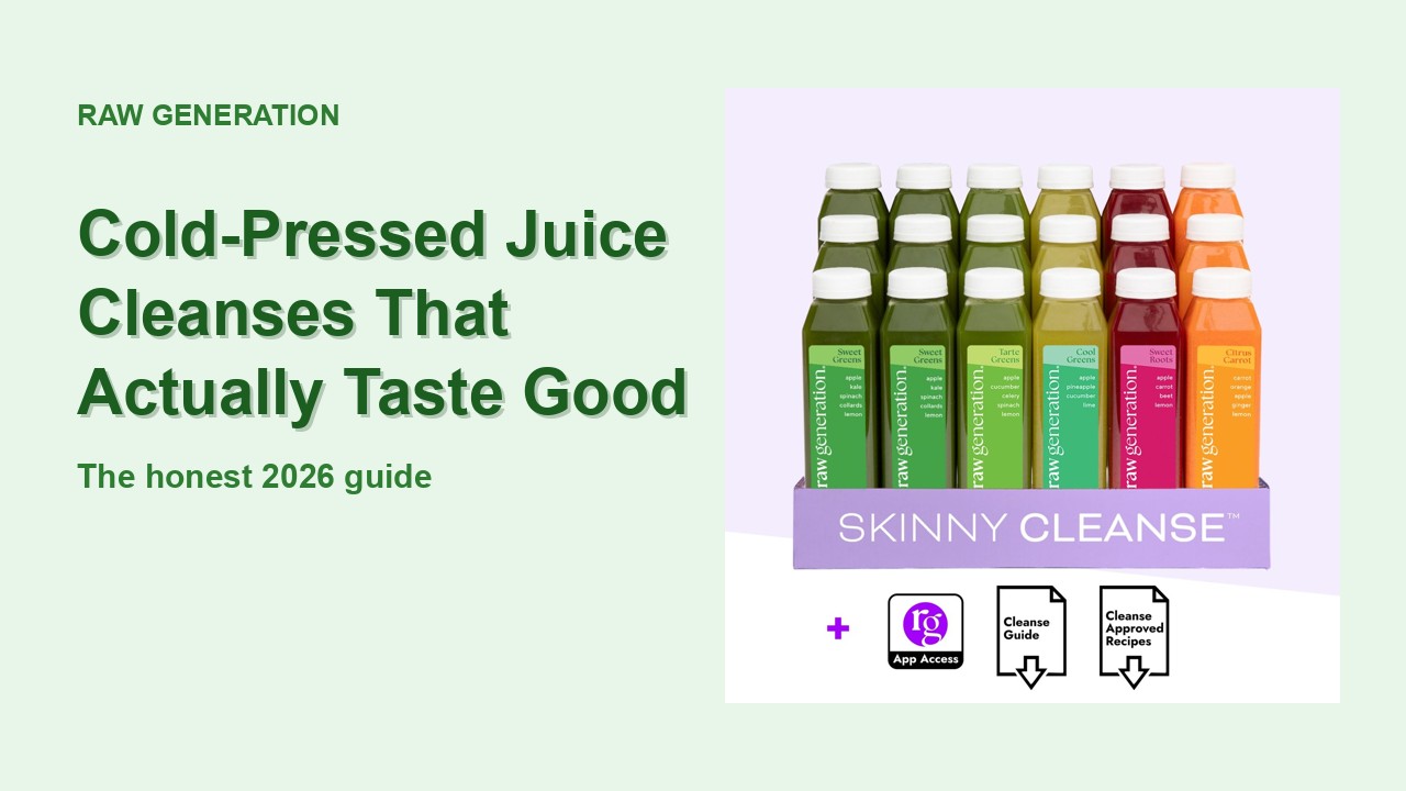 Best Juice Cleanse 2026 — Cold-Pressed Picks That Taste Good